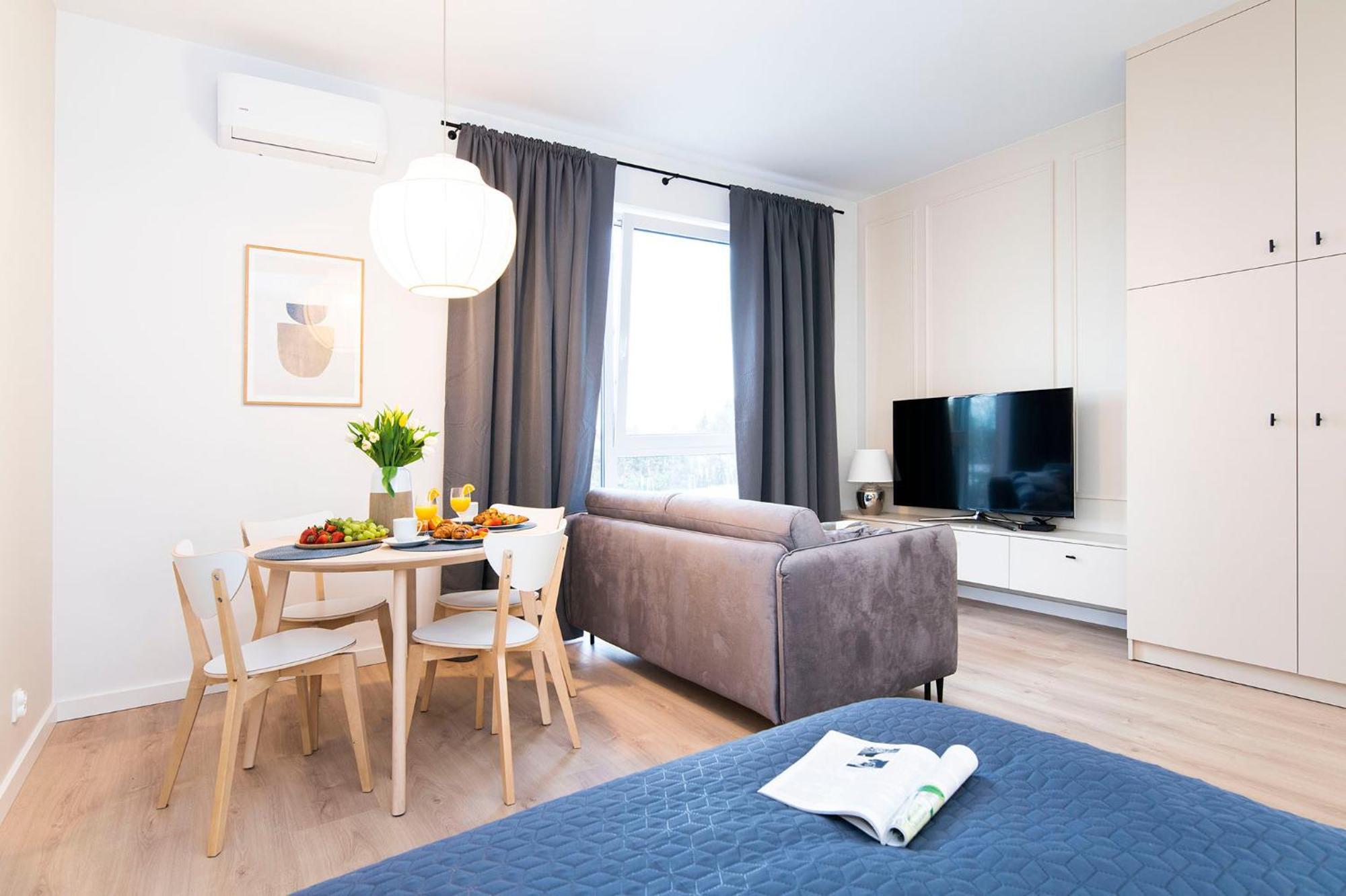 Apartament Ukiel Park 7 Przy Plazy Miejskiej - Klimatyzacja,Free Parking,Fv Ольштын Экстерьер фото
