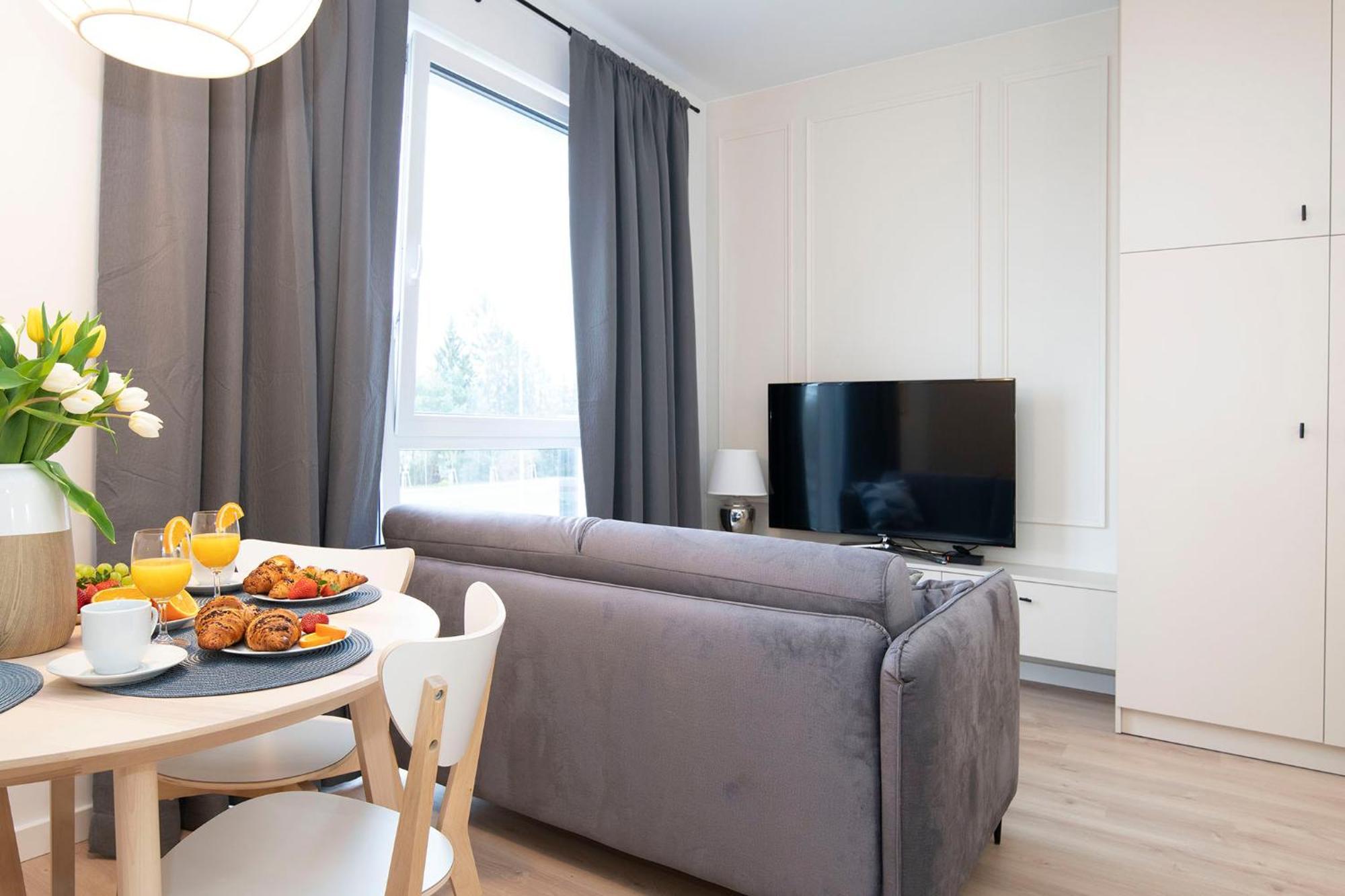 Apartament Ukiel Park 7 Przy Plazy Miejskiej - Klimatyzacja,Free Parking,Fv Ольштын Экстерьер фото